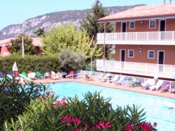 pool and oleanders